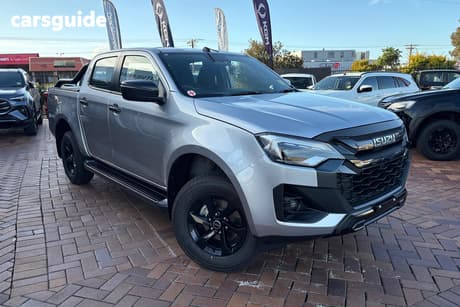 Silver 2026 Isuzu D-MAX Crew Cab Utility X-Rider (4X4)