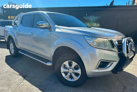 Silver 2016 Nissan Navara Dual Cab Utility St (4X4)