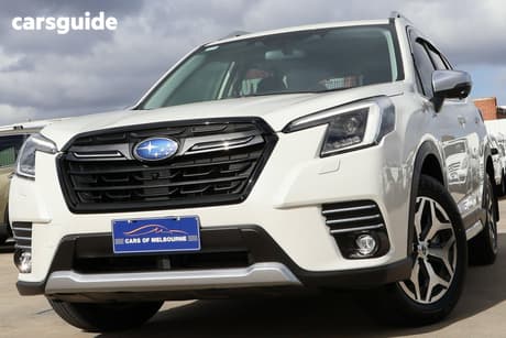 White 2023 Subaru Forester Wagon Hybrid L (Awd)