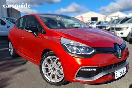Red 2014 Renault Clio Hatchback Rs 200 Sport