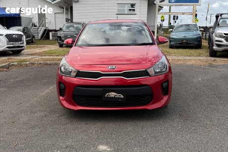 Red 2020 Kia RIO Hatchback Sport