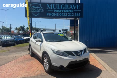 White 2016 Nissan Qashqai Wagon Ts