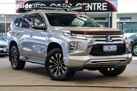 Silver 2020 Mitsubishi Pajero Sport Wagon Gls (4X4) 5 Seat