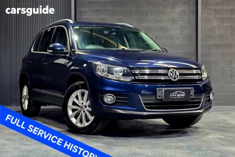 Blue 2014 Volkswagen Tiguan Wagon 132 Tsi (4X4)