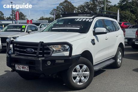 White 2020 Ford Everest Wagon Ambiente (Rwd)