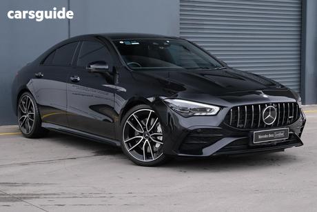 Black 2023 Mercedes-Benz CLA35 Coupe 4Matic