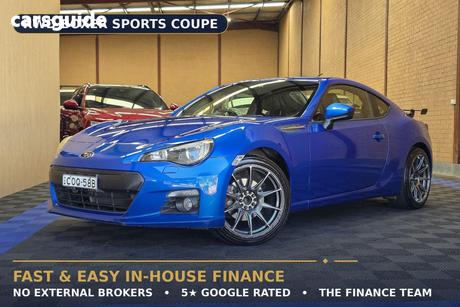 Blue 2013 Subaru BRZ Coupe