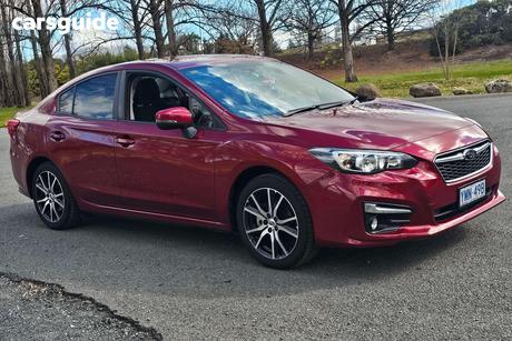 Red 2017 Subaru Impreza Sedan 2.0I-L (Awd)