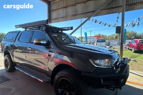 Grey 2018 Ford Ranger Dual Cab Utility Xlt 3.2 (4X4)