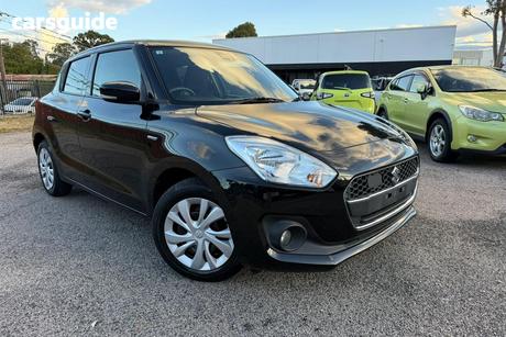 Black 2020 Suzuki Swift Hatch HYBRID**ONLY 37K KM**