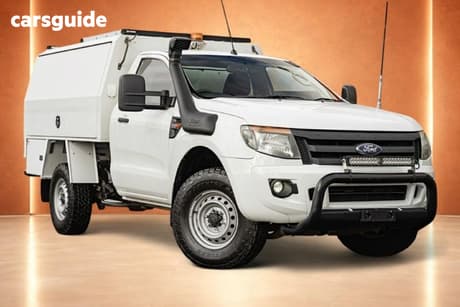 White 2015 Ford Ranger Cab Chassis Xl 3.2 (4X4)