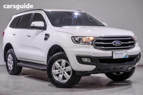 White 2019 Ford Everest Wagon Ambiente (4Wd 5 Seat)