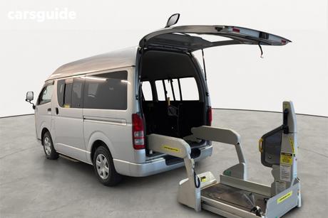 Silver 2011 Toyota HiAce Commercial WELCAB