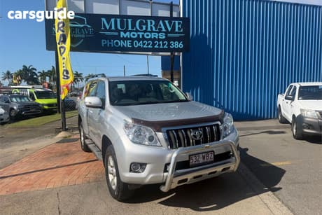 Silver 2010 Toyota Landcruiser Prado Wagon Gxl (4X4)