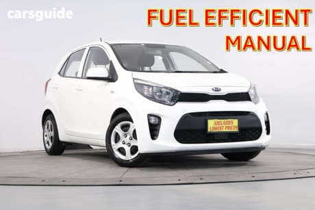 White 2018 Kia Picanto Hatchback S (Aeb)
