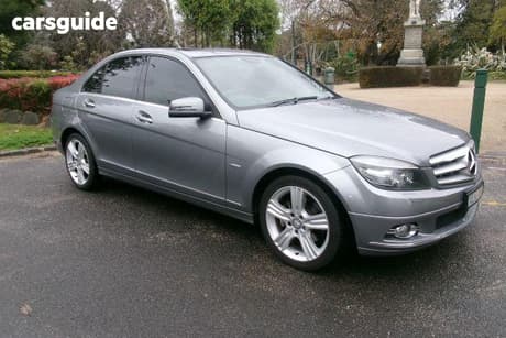 Silver 2010 Mercedes-Benz C220 Sedan Cdi Avantgarde