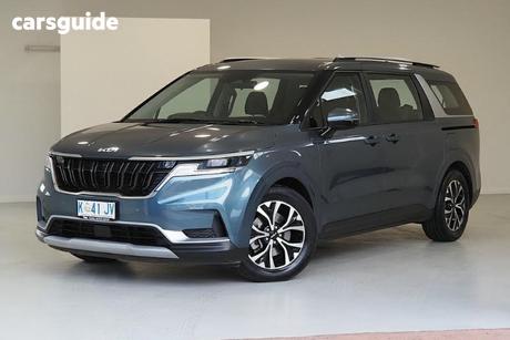 Blue 2022 Kia Carnival Wagon Si