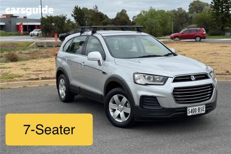 Silver 2017 Holden Captiva Wagon 7 Ls (Fwd)