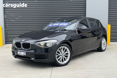 Black 2013 BMW 1 Hatch 116I R