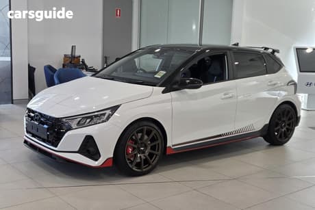 Black 2025 Hyundai I20 Hatchback N Ttr