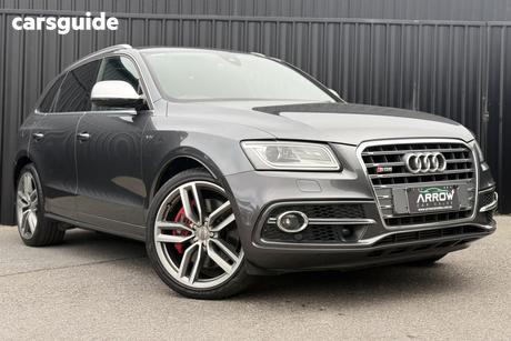 Grey 2015 Audi SQ5 Wagon 3.0 Tdi Quattro
