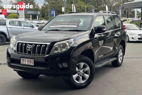 Black 2011 Toyota Landcruiser Prado Wagon Gxl (4X4)