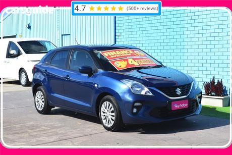 Blue 2021 Suzuki Baleno Hatchback Gl