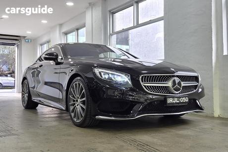 Black 2015 Mercedes-Benz S500 Coupe