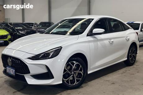 White 2024 MG MG5 Sedan VIBE
