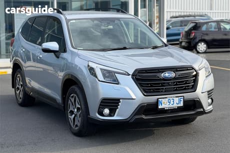Silver 2022 Subaru Forester Wagon 2.5I-L (Awd)