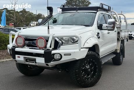 White 2016 Ford Ranger Dual Cab Utility Xlt 3.2 (4X4)