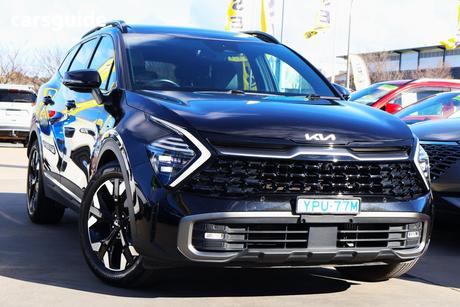 Black 2021 Kia Sportage Wagon Gt-Line (Awd)
