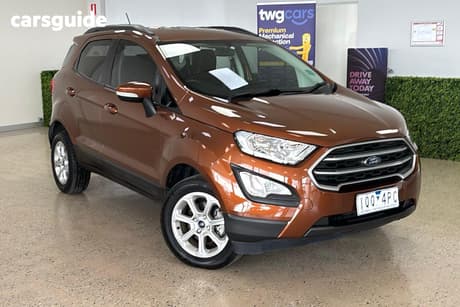 Orange 2019 Ford Ecosport Wagon Trend