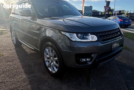 Grey 2017 Land Rover Range Rover Sport Wagon Sd4 S