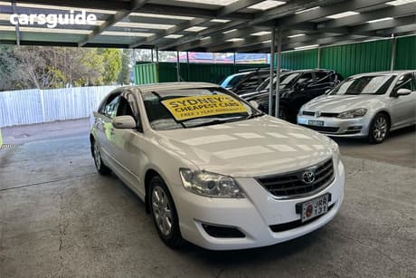 White 2007 Toyota Aurion Sedan At-X