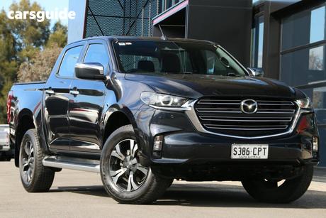 Blue 2022 Mazda BT-50 Dual Cab Pick-up Gt (4X4)