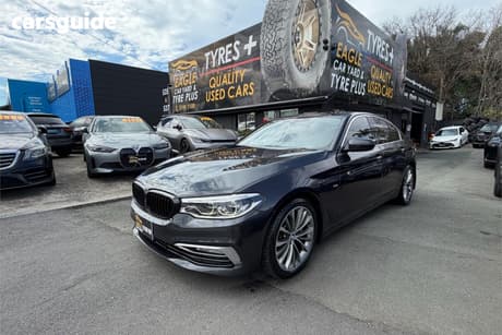 Grey 2019 BMW 530D Sedan M Sport