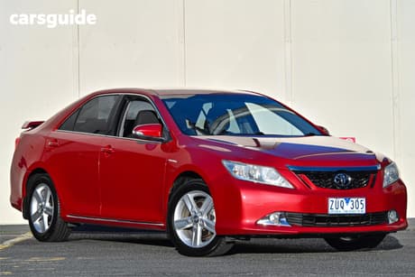 Red 2012 Toyota Aurion Sedan Touring Se