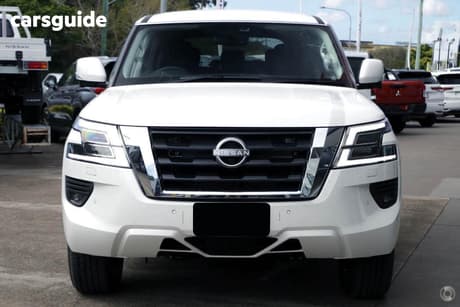White 2025 Nissan Patrol Wagon Ti (4X4)