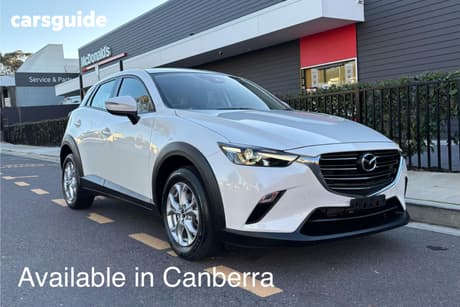 White 2024 Mazda CX-3 Wagon G20 Pure