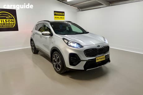 Silver 2019 Kia Sportage Wagon Gt-Line (Awd)