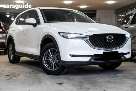 White 2021 Mazda CX-5 Wagon Touring (Awd)