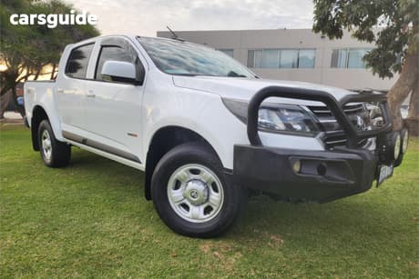 White 2016 Holden Colorado Crew Cab Pickup Ls (4X4)