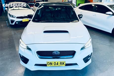 White 2015 Subaru WRX Sedan Premium (Awd)