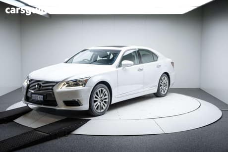White 2017 Lexus LS460 Sedan Sports Luxury