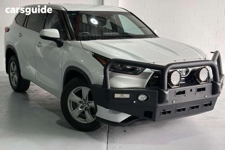 White 2022 Toyota Kluger Wagon Gx Awd