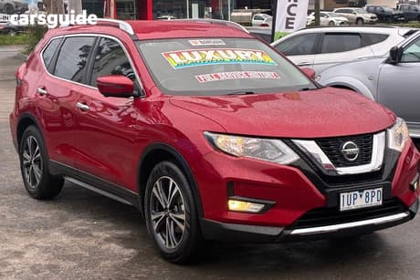Red 2021 Nissan X-Trail Wagon St-L (2Wd)