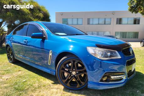 Blue 2013 Holden Commodore Sedan Ss-V Redline