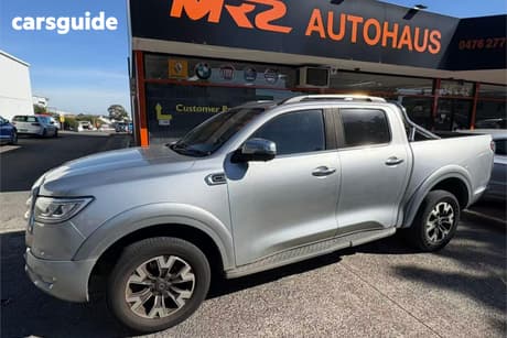 Silver 2021 GWM UTE Dual Cab Utility Cannon-X (4X4)