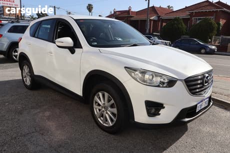 White 2015 Mazda CX-5 Wagon Maxx Sport (4X4)